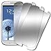 Samsung Galaxy S3 Mirror Screen Protector Cover, MPERO Samsung Galaxy S III / S3 3 Pack of Mirror Screen Protectors [MPERO Packaging]