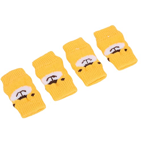 Image of Dog Elbow Protector - 4PCS Highly Elastic PET Leg Warmers for Dogs Cats | Joints WRAP (XL)