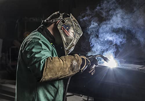 Ironcat 9070Lho Goat And Cow Stick Welding Glove - Large, Pre-Curved Fingers, Kevlar Thread, Climax Aerogel Insulation #TOP5