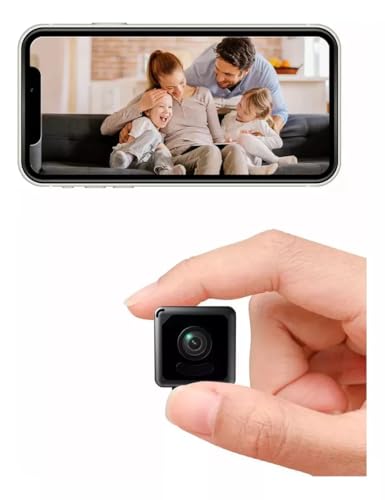 Reviews de Camaras de Vigilancia Pequeñas , listamos los 10 mejores. 41 WZZLNDKS 4K Mini Cámara de Seguridad, Pequeña Cámara WiFi Inalámbrica, Cámara de Vigilancia para Interiores con Visión Nocturna Detección de Movimiento Grabación Mini...