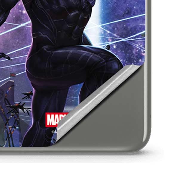 Skinit Decal Phone Skin Compatible with Google Pixel 8 - Officially Licensed Marvel Black Panther Intergalactic Empire of Wakanda Design