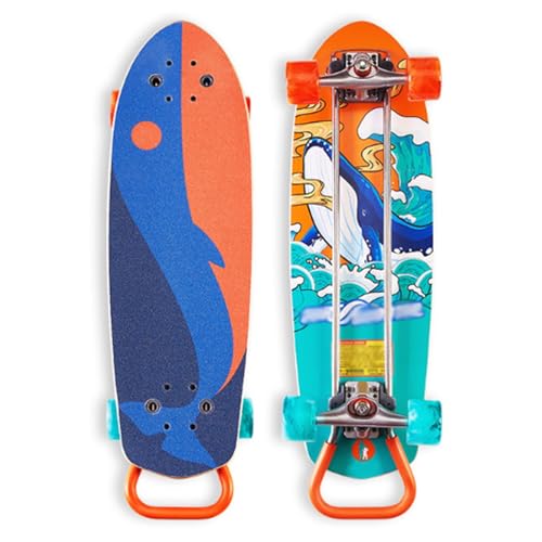 Apk i bc Multifunctional Children's Scooter, Extra Wide Panel, Three Modes Can Be Switched Freely at Any Time, Suitable for Outdoor Skateboarding(B,82 * 24 * 13.5cm)