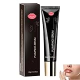 Elycura Lip Booster Serum, Elycura Plumpy Lippen-Booster, Natürliches Lippenpflege Öl mit Kollagen und Hyaluronsäure, Tag- und Nachtpflege, Feuchtigkeitsspendender Lippenöl mit Boosting-Effekt (1PC)