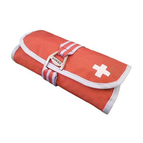 Kurgo Dog First Aid Kit - Emergency Care for Dogs on Hikes & Travel - Includes Dog First Aid Guide -...