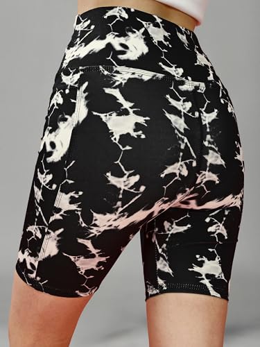 Image of Cycling Shorts for Women | High Waist Activewear Shorts | Knee Length Shorts | Workout Shorts for Women | Yoga Shorts