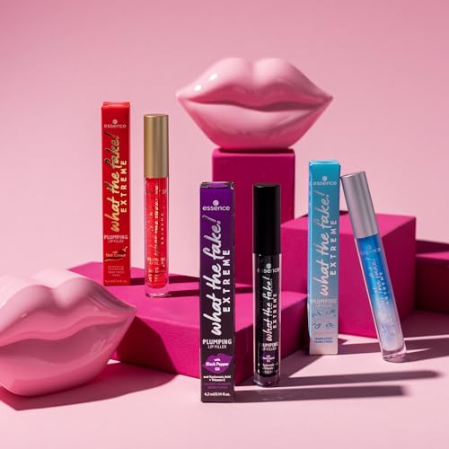 6. Bild von essence cosmetics What the fake! extreme Plumping Lip Filler with chili Extract Inhalt: 4,2ml Lipgloss with shiny tinted finish 4.2 g (1er Pack)