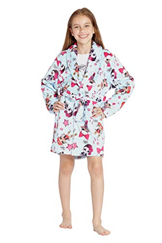 LOL Surprise! Excited Yet? Glam Girl Pajama Robe, Light Blue, M