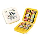 IINE Game Card Case Compatible with Switch 1 & 2 – Magnetic Cartridge Holder for 12 Game Cards, Shockproof & Compact Travel Storage Box, Racing-Themed Design