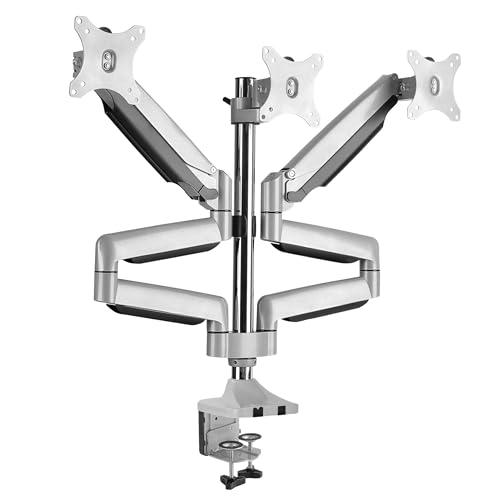 RICOO Soporte Monitor Mesa Brazo articulado Giratorio Inclinable Pantalla PC 15-29' (38-74cm) TS9911 Stand para monitores VESA 75x75 100x100