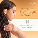 SOF N' FREE Rosemary and Mint Strengthening Oil - Coconut & Jamaican Black Castor Oil for Thinning Hair, Damaged Hair, Reduce Split Ends 1.69 fl oz - Image 3