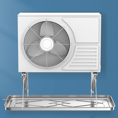 Bac de récupération des condensats pour climatiseur central avec kit de drainage extérieur