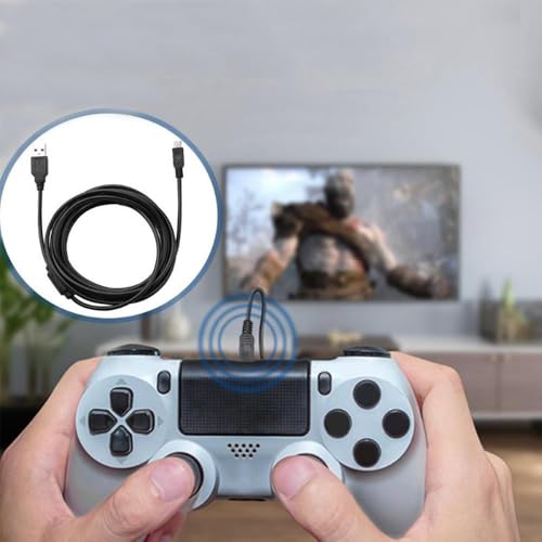 PS3 Controller Charger Charging Cable Sync Cord, Mini USB Charge and Play Cable for PS Move/PS3/PS3 Slim Wireless Controller