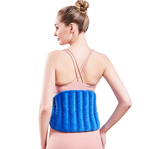 JOBYNA Coussin chauffant électrique pour soulager les maux de dos, chauffante rapide thérapie thermique à arrêt automatique pour spasmes musculaires, disques glissés, fibromyalgie, crampes Cover