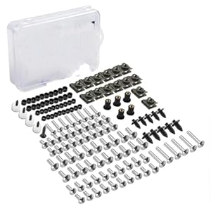 ZAPORA Motorrad Verkleidung Schrauben, Bolzen & Muttern Set
