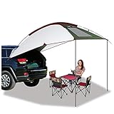 Buycitky Autozelt Sonnendach für Campingbus, Bus Vorzelt Wohnwagen Markise Sonnensegel Wasserdicht, Busvorzelt Campingzelt Heckzelt, 2.4X1.9X2m