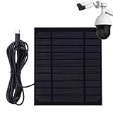 Source d'énergie fiable : notre chargeur de 6 W garantit une conversion autonome et efficace de l'énergie solaire en électricité stable. Dites adieu pour échanger des piles ou vous connecter à des sources d'alimentation. Grâce à son design pour les appareils extérieurs tels que les sonnettes, les caméras de sécurité, les lumières de jardin, etc.