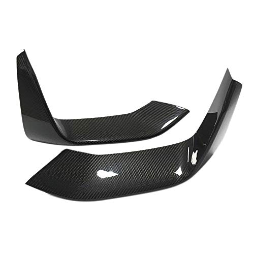 ProTuning Basage 2Pcs Carbon Fiber Front Bumper Spoiler for M3 M4 F80 F82 F83 2014-17
