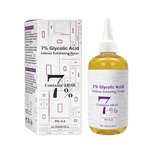 The INKEY List Ácido Glicólico 10% 100 ml 33 Ácido Glicólico, Cuidado De Hidratación, 120 Ml, Humectante Suavizante Iluminador, Tónico Limpiador Hidratante, Solución, Para Pieles Sensibles, Secas Y Grasas