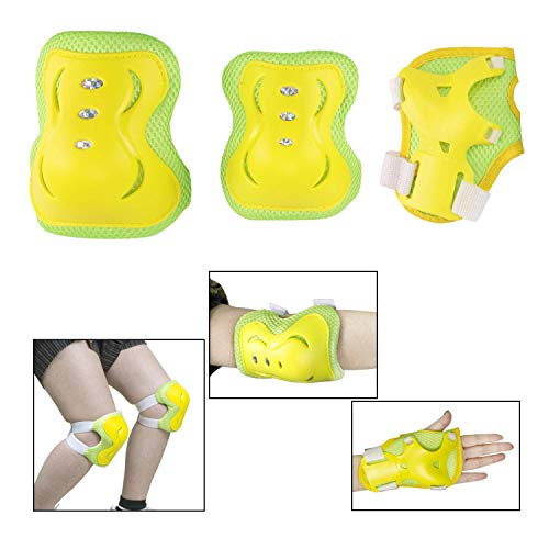 Image of BOSONER Kids /Youth Knee Pad Elbow Pads Guards Protective Gear Set for Roller Skates Cycling BMX Bike Skateboard Inline Skatings Scooter Riding Sports