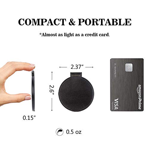 Compact Mirror Bulk Round Makeup Mirror For Purse, Set Of 3, 2.6L X 2.37W (3-Colors) #TOP1