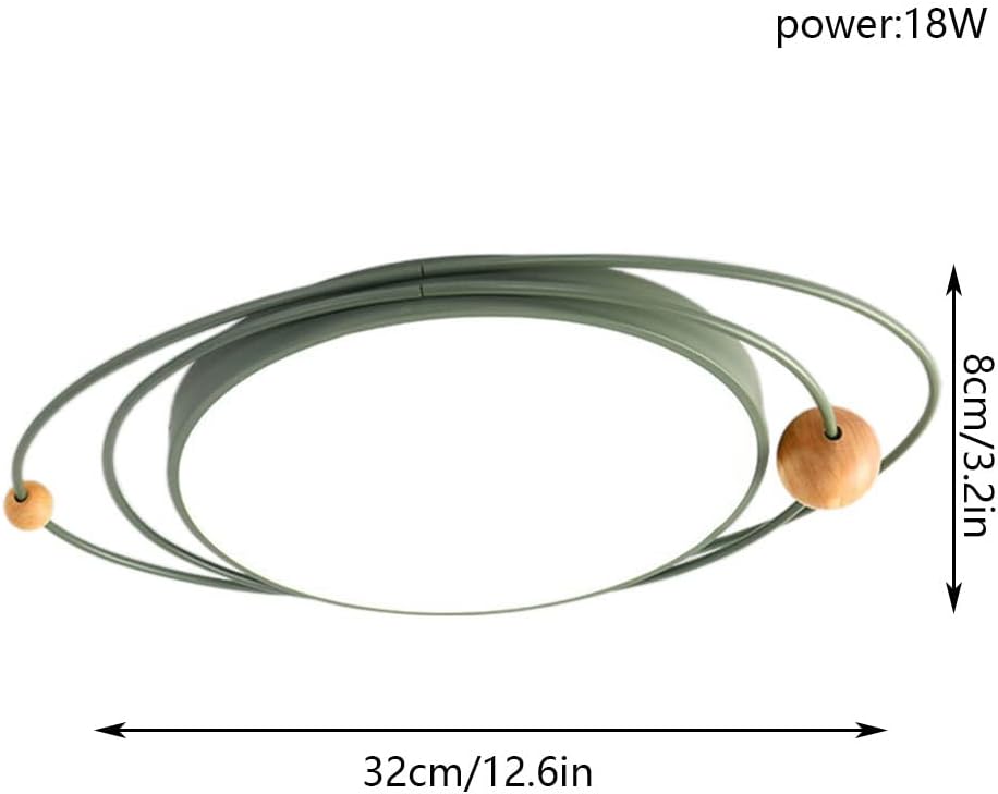 with Remote Led Ceiling Light Stepless Dimming Led Ceiling Lamp Light Color Changeable Simple Flat Light Creative Decorative Lighting Fixtures for Study,Corridor,Bedroom, Stairwell/White/32C