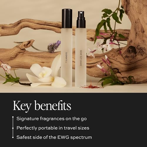 Image of DIME Beauty Signature Fragrance Duo Set ($50 Value) - Includes 7 Summers (10 ml) and Dans Les Bois (10 ml) - Travel Size Perfume Sprays