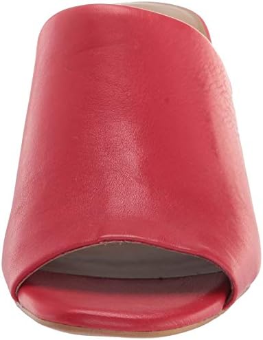 Aerosoles Women's Erie Heeled Sandal, Red Leather, Medium | Image 1