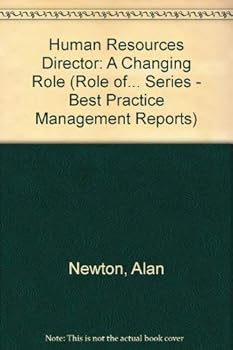 Paperback Human Resources Director: A Changing Role (Role Of... Series - Best Practice Management Reports) Book