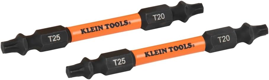 Klein Tools 32496HD Replacement Bit for Klein Tools Multi-Bit Screwdriver/Nut Drivers for Cat. Nos. 32313HD, 32315HD, 32305HD, Impact-Rated ProFlex Bits, #20 TORX and #25 TORX Tips