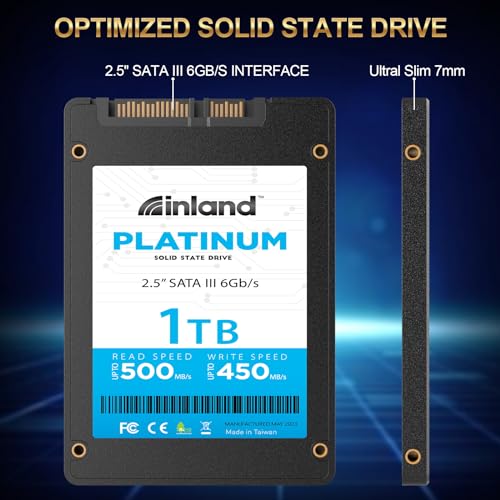 INLAND Platinum 1TB SSD SATA III 6Gb/s 2.5