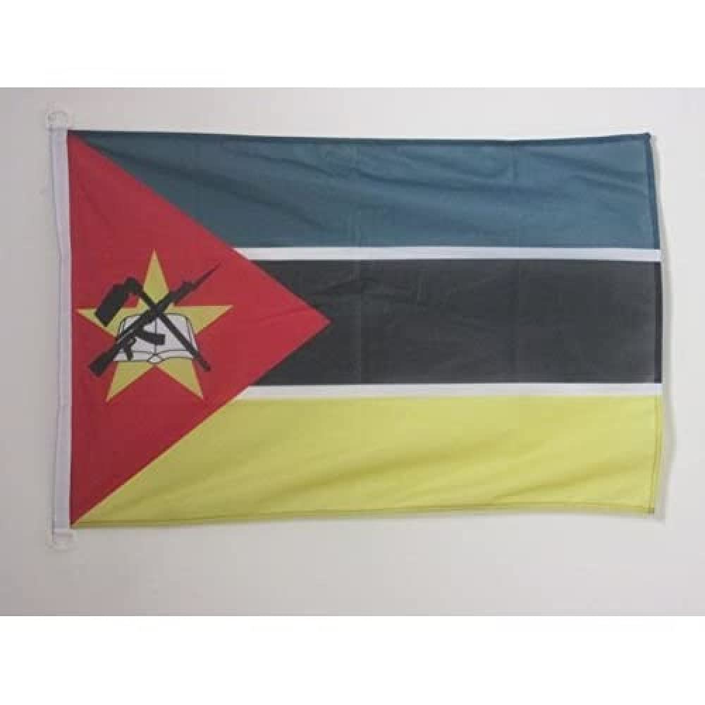 AZ FLAG Bandera Nautica de España Sin Armas 45x30 cm - Pabellón de Conveniencia Española Sin Escudo 30 x 45 Cm, Bandera de Barco con anillas — view 165