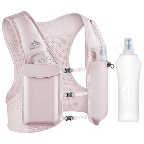 Image of Zelvot Running Vest for Women Men, Touchscreen Phone Pocket