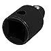 Aexit 1/2-inch x Hand Operated Tools 3/8-inch Chrome Vanadium Steel Square Socket Impact Adapter Converter Model:46as353qo59
