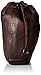 Piel Leather Large Drawstring Pouch, Chocolate, One Size