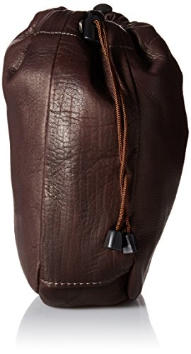 Large Drawstring Pouch, Chocolate, One Size3