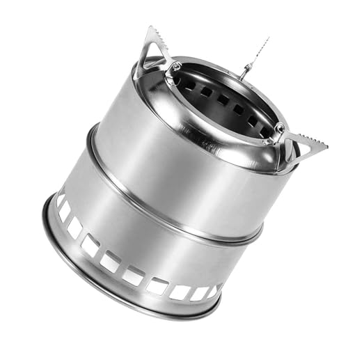 キャンプストーブ ウッドストーブ バーベキューコンロ 五徳コンロ 焚火台 アウトドア 小型 軽量 二次燃焼 軽量コンパクト