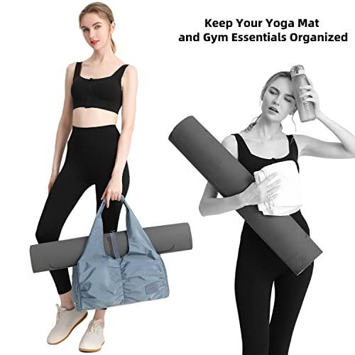 Y.u.m.c. Travel Yoga Gym Bag For Women, Carrying Workout Gear, Makeup, And Accessories, Shoe Compartment And Wet Dry Storage Pockets（Medium，Hb） #TOP4