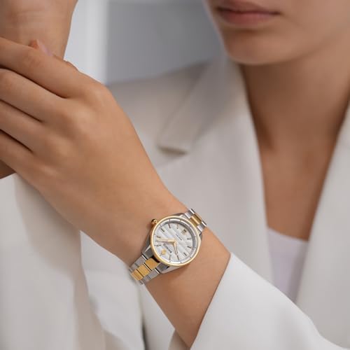 Image of SANDOZ Bachelin Premium Swiss Made Quartz Silver Dial Watch for Women - SZWLH0001117