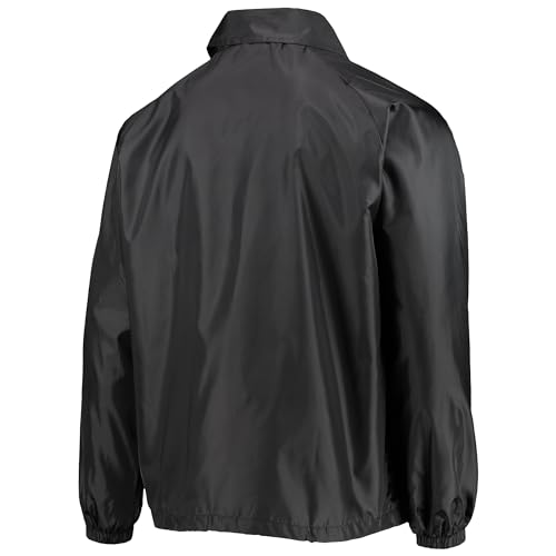 Image of Men's Royal Buffalo Bills Coaches Classic Raglan Full-Snap Windbreaker Jacket