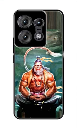 Image of Metal TPU Printed Back Cover for Motorola Edge 50 Pro 5G (Jai Hanuman) 360 Degree Protection | Camera Protection -25092024(AH)