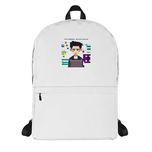 Software Developer Backpack Pixel Art 2