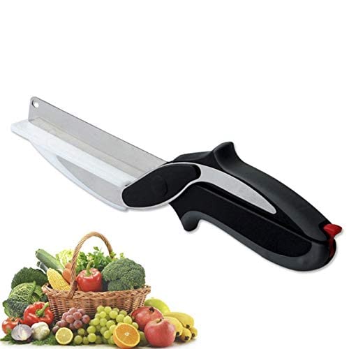 Forbici da cucina, forbici per la sicurezza alimentare, forbici affilate multiuso in acciaio inossidabile da cucina