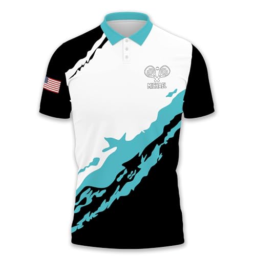 Custom Padel Tennis Shirt, Personalized Padel Tennis Jersey Gift, Padel Tennis Polo Shirt for Men Women Size S-5XL2