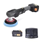 ShineMate Cordless Rotary Polisher Kit 5 Inch For Car Detailing,Wireless Buffer Polisher With 2 Pcs