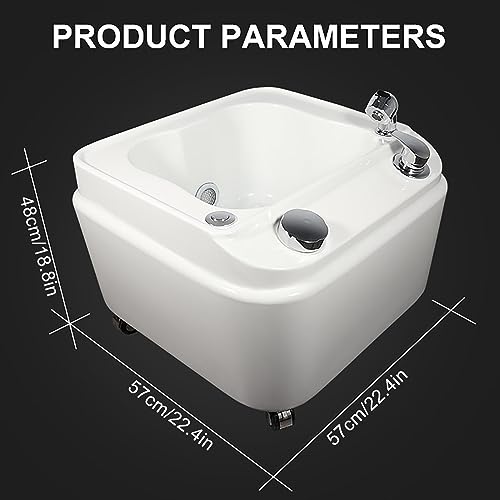 Masajeador de pies con spa y ajuste térmico grande miniatura 5