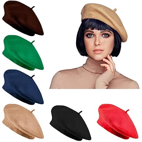 Jolbndcv 6 PCS Beret Hat Cover