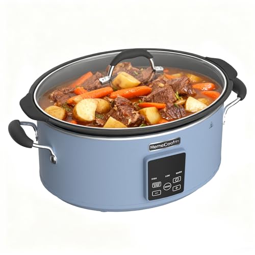 HOMECOOKIN 10 Qt Digital Slow Cooker