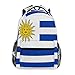 Uruguay Unisex Rucksack für Schule und Studenten