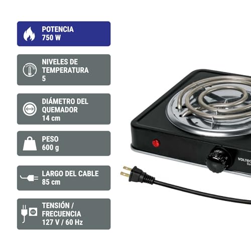 Catálogo para Comprar On-line Parrilla Electrica 1 Quemador los 10 mejores. 20 Imagen adicional