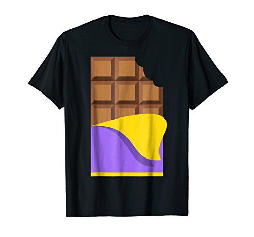 Big Chocolate Lover T shirt Love Bar of Chocolate Tee Candy